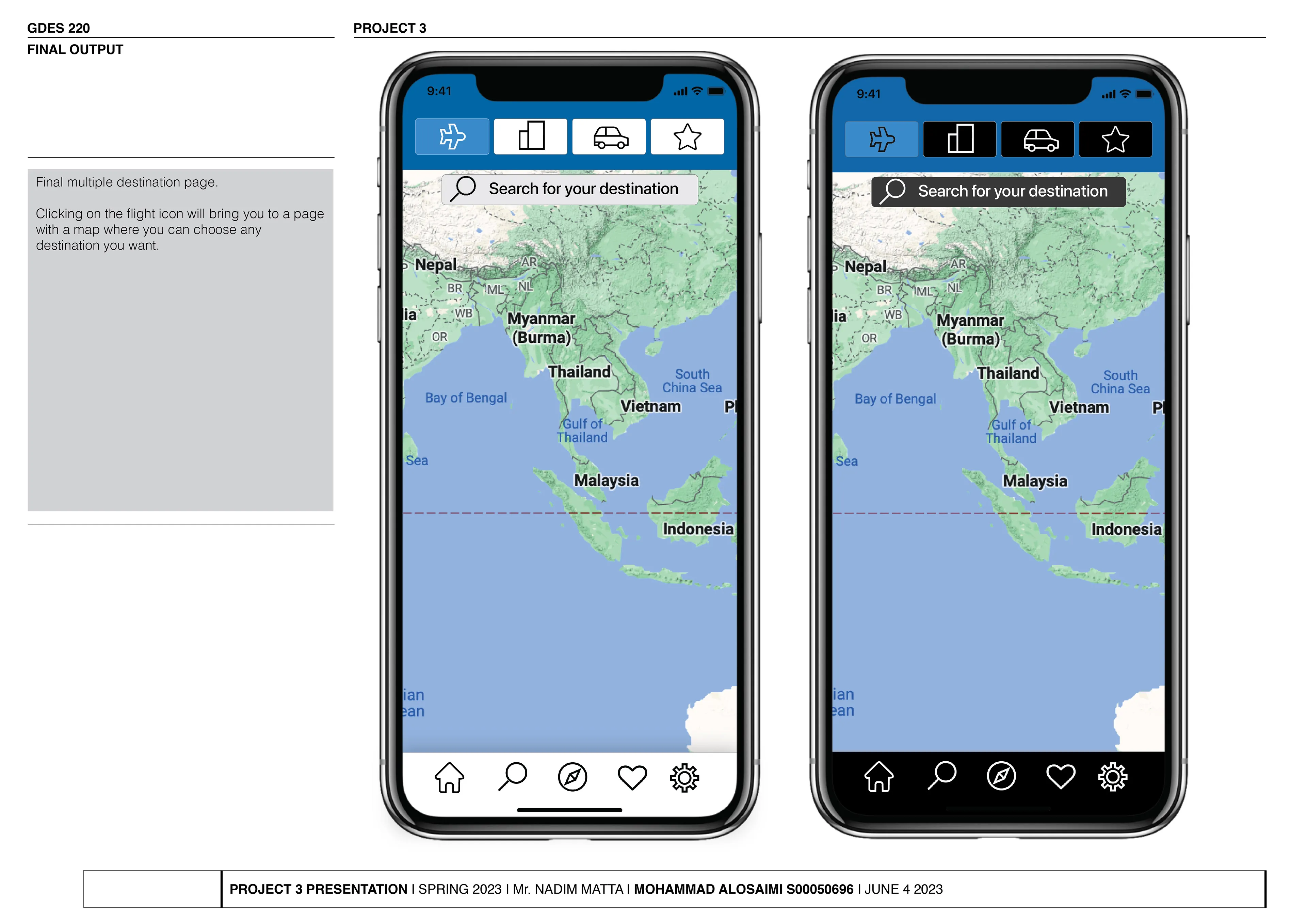 Travel App, preview 4