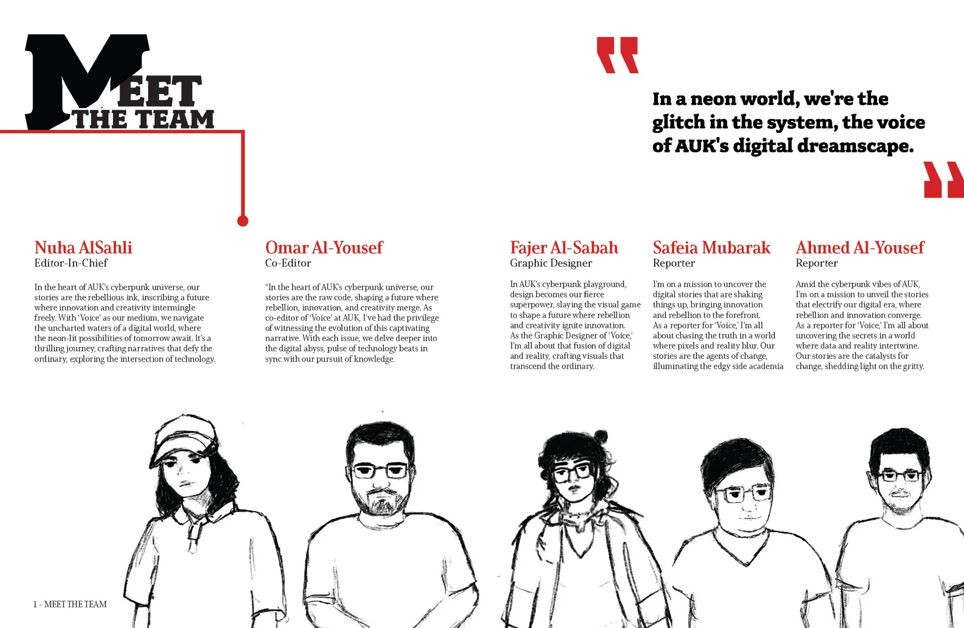 Voice, Experimental Magazine, preview 4
